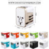 World Travel Adapter ปลั๊กสำหรับท่องเที่ยวทั่วโลก (USB 4 พอร์ต)