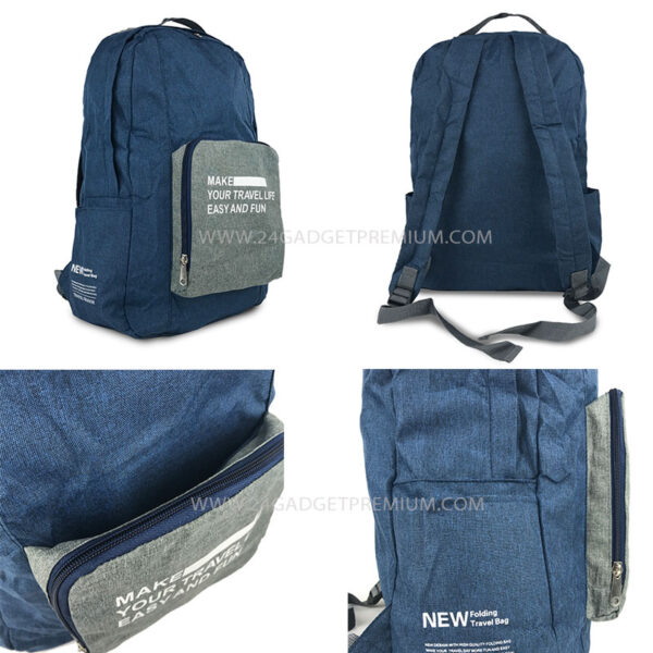 กระเป๋าสะพายพับได้ เป้พับได้ (Folding Rusksack)