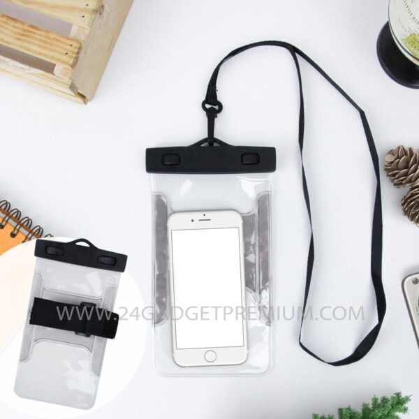 ซองกันน้ำห้อยคอ พร้อมสายรัดแขน (Waterproof Armband Case)