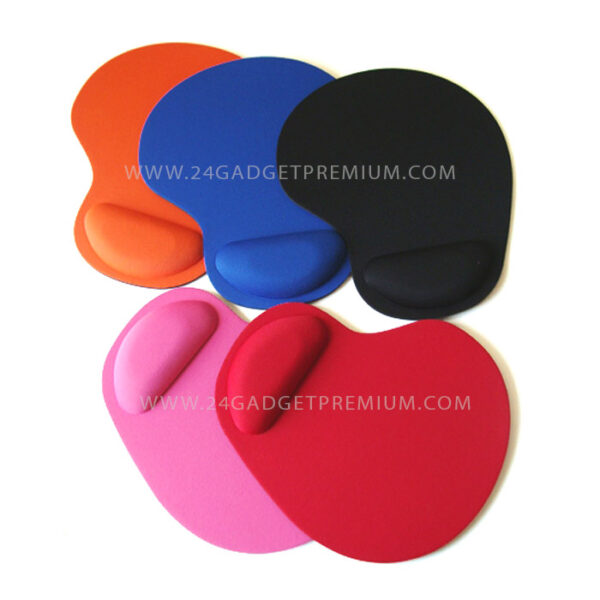 แผ่นรองเม้าส์ แบบมีที่รองข้อมือ (Mouse Pad Wrist Rest)