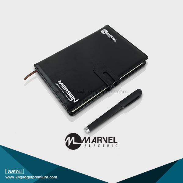 กิ๊ฟเซ็ทสมุดโน๊ต+ปากกา (Notebook+Pen Gift Set Premium)