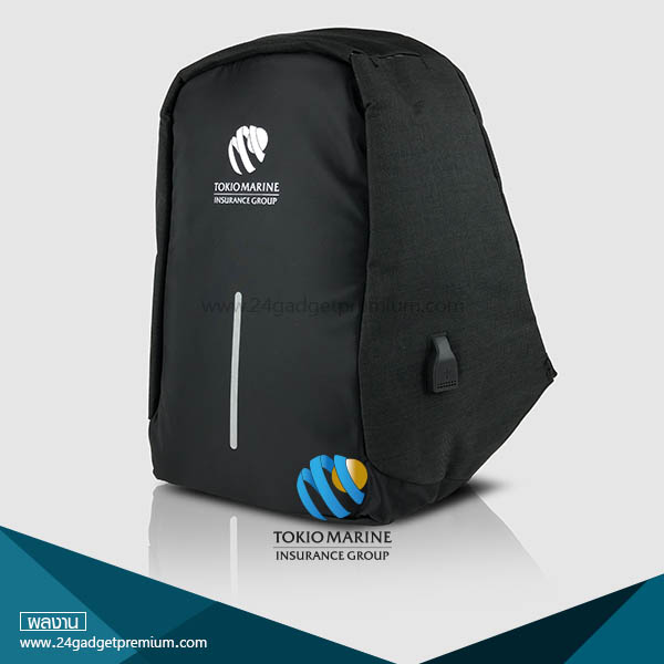 เป้ไอที โตเกียวมารีน 8 กระเป๋าเป้ไอทีสะพายหลัง พร้อมสาย USB (IT Backpack + USB Cable)