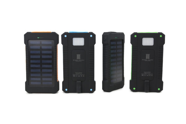 พาวเวอร์แบงค์ชาร์จแสงอาทิตย์+พร้อมเข็มทิศ (Solar Charger Power Bank) 