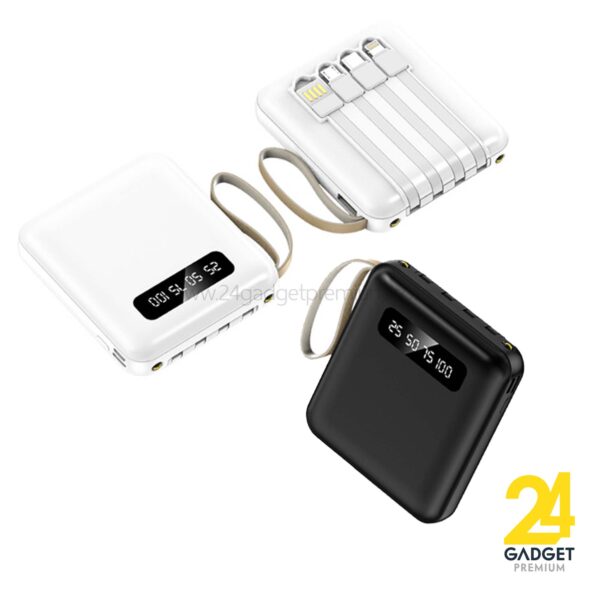 พาวเวอร์เเบงค์ พร้อมสายถือ (Power Bank Premium)