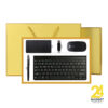 Gadget Gift Set 5 ชิ้น พรีเมี่ยม (คีย์บอร์ด+เม้าส์ไร้สาย+พาวเวอร์แบงค์+แฟลชไดร์ฟ+ปากกา)