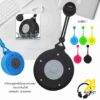 ลำโพงบลูทูธพรีเมี่ยม  แบบทรงกลม กันน้ำพร้อมสาย (Bluetooth Speaker)