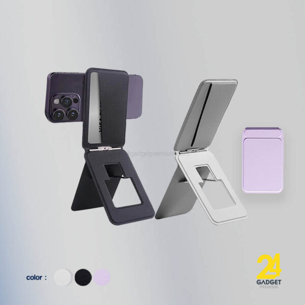 Magnetic Pocket Tripod Stand Holder (ขาตั้งโทรศัพท์มือถือแม่เหล็ก)