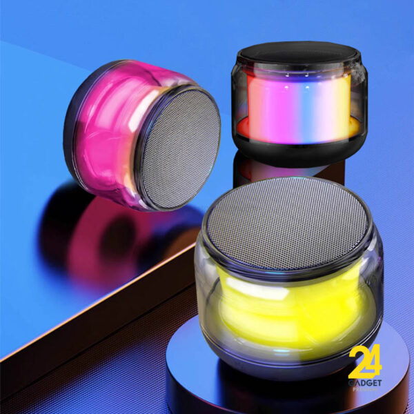 ลำโพงบลูทูธพรีเมี่ยม แบบมีไฟLed (Bluetooth Speaker)