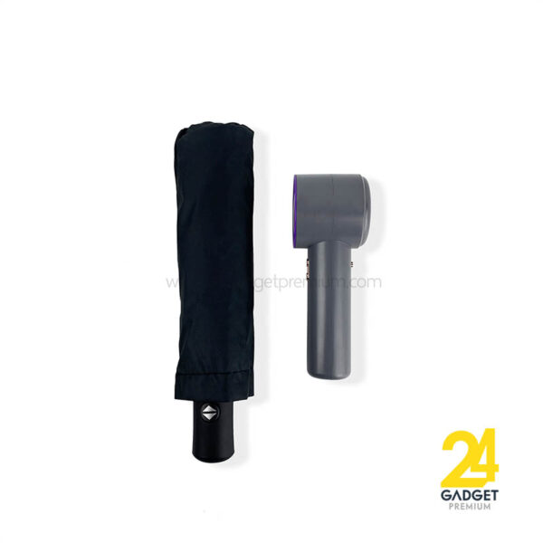 กิ๊ฟเซ็ทพรีเมี่ยม 2 ชิ้น พัดลมพกพา + ร่ม