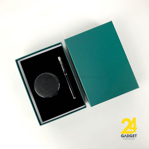 กิ๊ฟเซ็ทพรีเมี่ยม 2 ชิ้น ลำโพงบลูทูธ + ปากกา